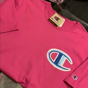Men’s Pink Champion T-shirt! Brand new!